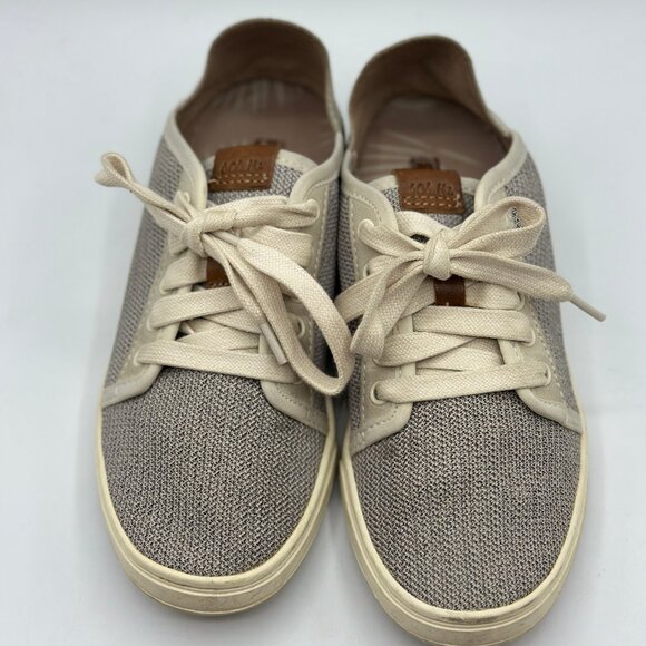 OLUKAI Pehuea Li Women's Slip On Sneakers Casual Shoes Drop-down Heal Size 5 - Picture 6 of 10